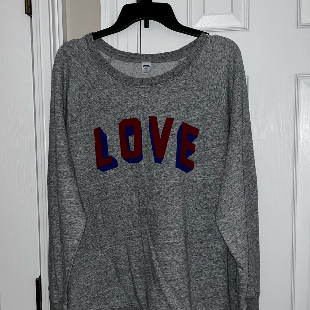 Old Navy Heather Gray Sweatshirt